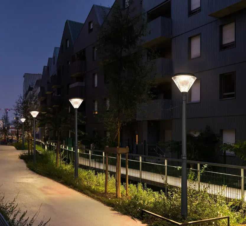 Poteau Solaire 1,60m Style Retro - 1