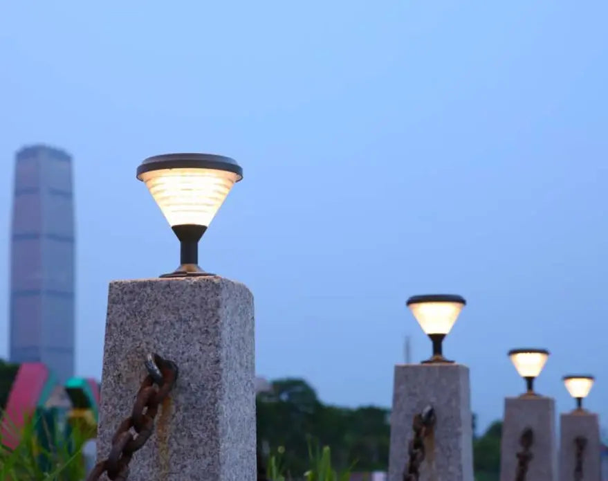 Lampe solaire porte d&