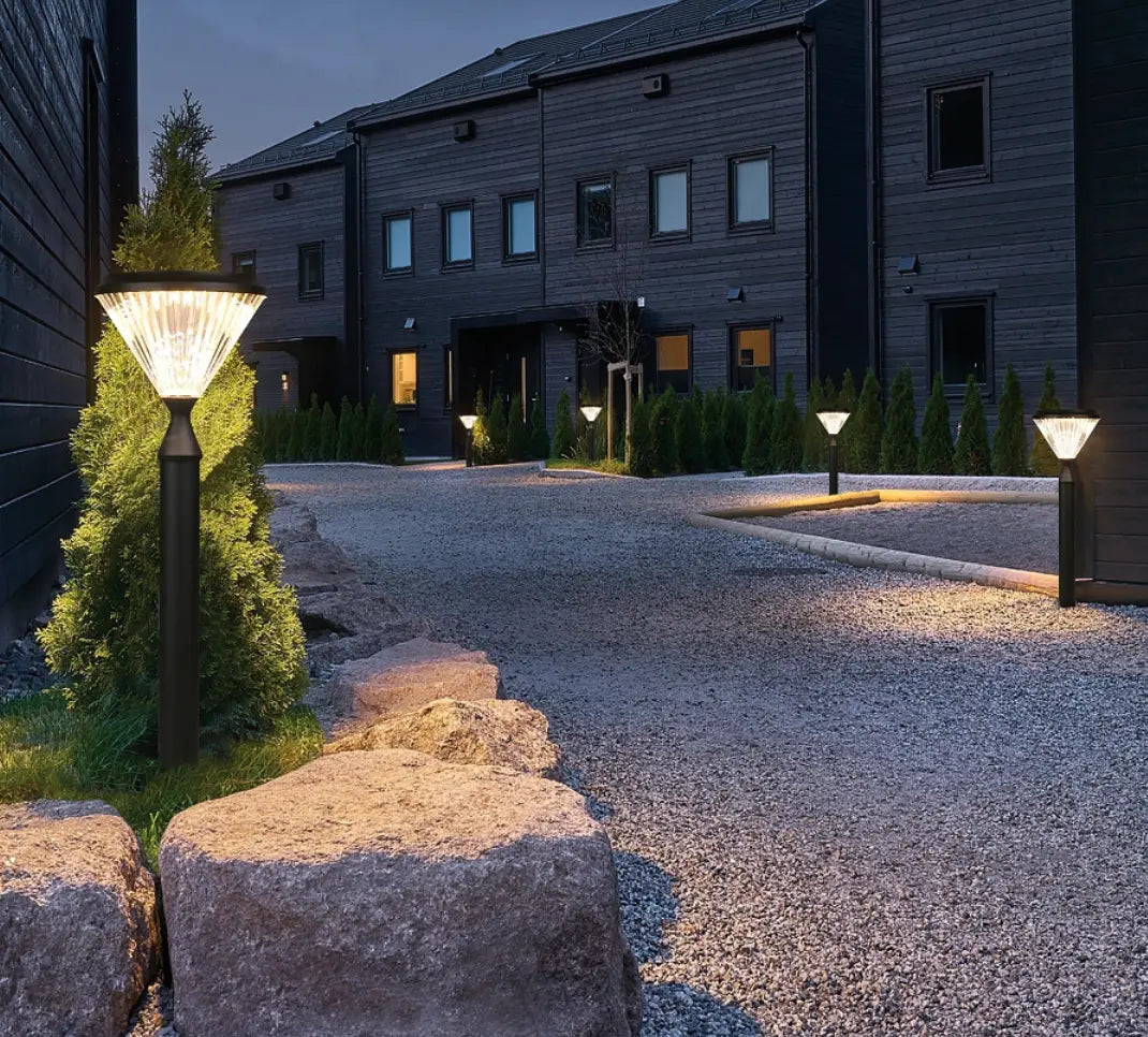 Lampe solaire jardin Style Baroque -1