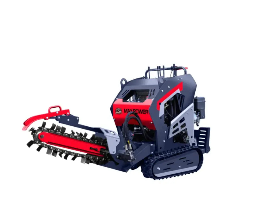 Trancheuse de sol sur chenille K-Maxpower 20HP 1