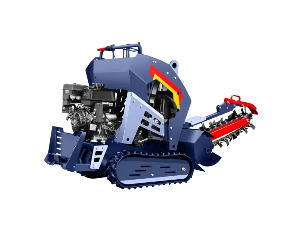 Trancheuse de sol sur chenille K-Maxpower 20HP 3