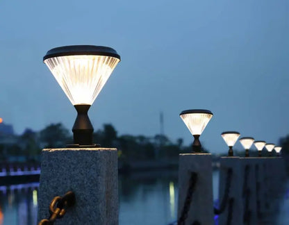 Lampe solaire porte d&